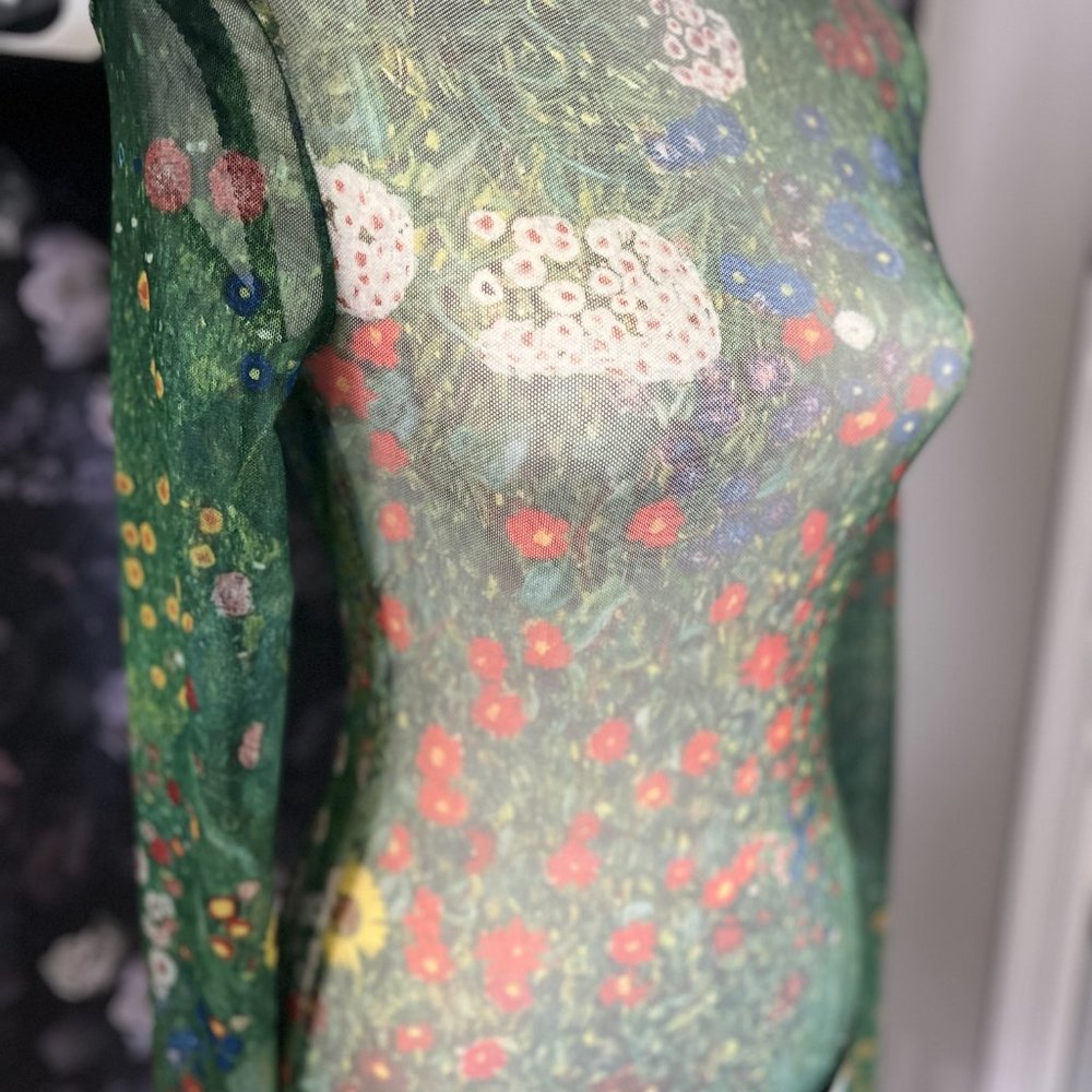 Limited Edition Zara Gustav Klimt Bodysuit Gem